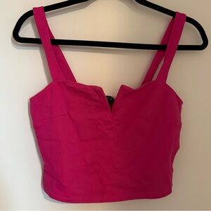 FUCHSIA WIRE V TANK